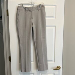 Ann Taylor Factory Light Gray Cropped Pants